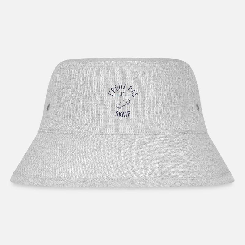 J peux pas j ai skate - Bob recyclé Stanley/Stella - gris chiné