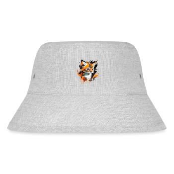 Kitten, Cat - Stanley/Stella Recycled Bucket Hat - heather grey - Front