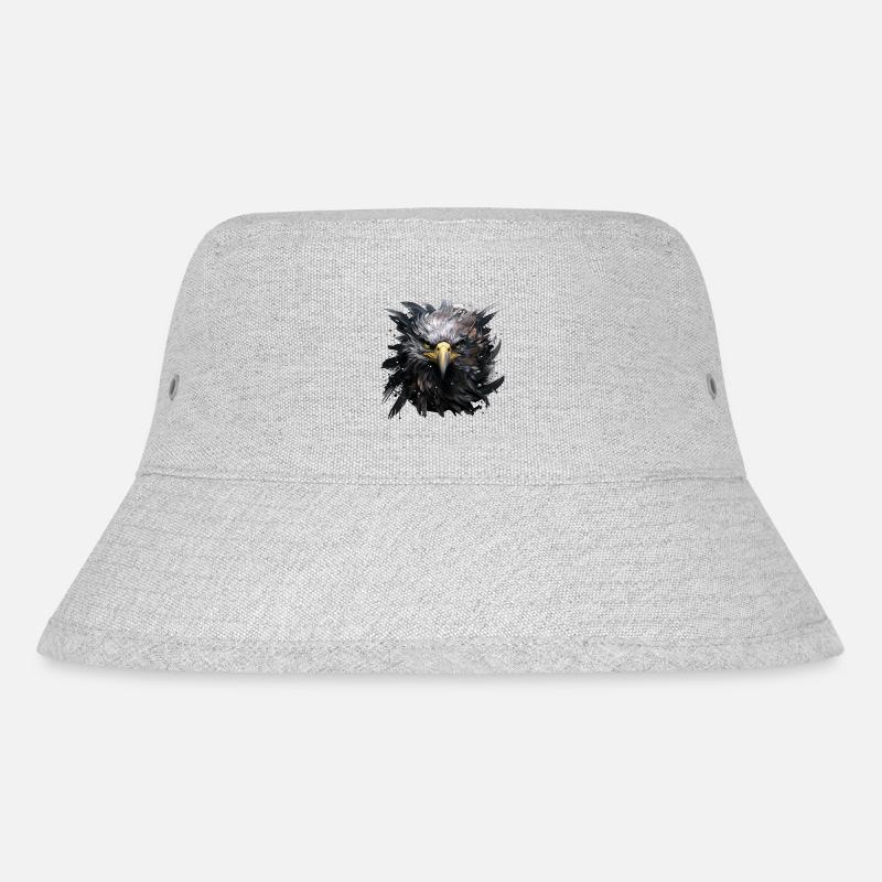 The Golden Eagle - Stanley/Stella Recycled Bucket Hat - heather grey