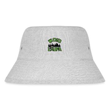 Woidläufa - Waldläufer, Sport in der Natur - Stanley/Stella recycelter Bucket Hat - Grau meliert - Vorne