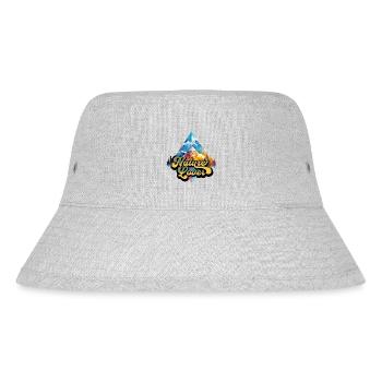 Natur Abenteuer Wildnis Berge Wald Bäume Bunt - Stanley/Stella recycelter Bucket Hat - Grau meliert - Vorne