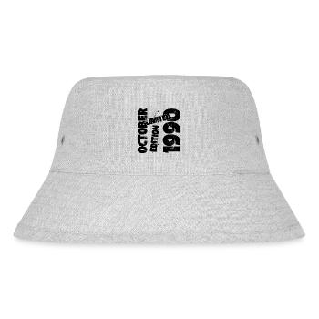 OCTOBER LIMITED EDITION 1990 - Stanley/Stella Recycled Bucket Hat - heather grey - Front