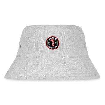 I'm On The Naughty List - Stanley/Stella Recycled Bucket Hat - heather grey - Front