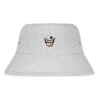 Joker - Stanley/Stella recycelter Bucket Hat - Grau meliert - Vorne