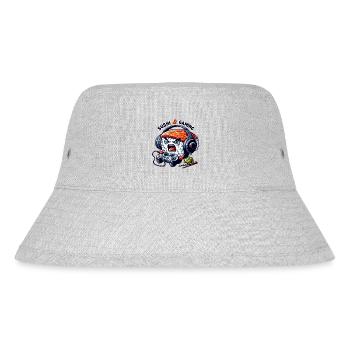 Sushi Videospiele spielen - Stanley/Stella recycelter Bucket Hat - Grau meliert - Vorne