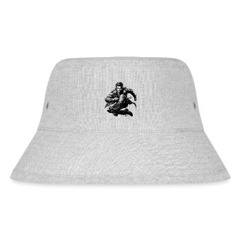 Badass Badboy Man Manhood - Stanley/Stella Recycled Bucket Hat - heather grey - Front