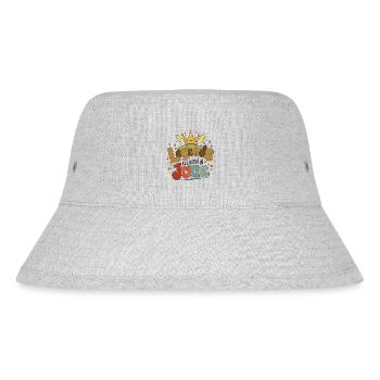 Legends are born in June - Stanley/Stella recycelter Bucket Hat - Grau meliert - Vorne