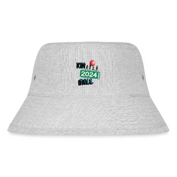 Kinball Spieler Team Turnier Mannschaft in 2024 - Stanley/Stella recycelter Bucket Hat - Grau meliert - Vorne