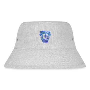 dreieck e 103 u - Stanley/Stella recycelter Bucket Hat - Grau meliert - Vorne