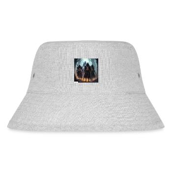 Fantasy warriors realm - Stanley/Stella Recycled Bucket Hat - heather grey - Front