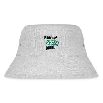 Radball Spieler Team Turnier Mannschaft in 2025 - Stanley/Stella recycelter Bucket Hat - Grau meliert - Vorne