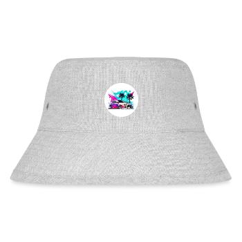 Miami Car 7 - Stanley/Stella Recycled Bucket Hat - heather grey - Front
