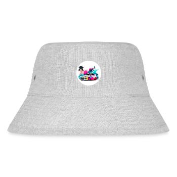 Miami Car 6 - Stanley/Stella Recycled Bucket Hat - heather grey - Front