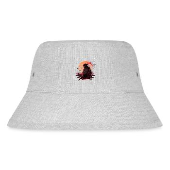 Samurai | Japan | Warriors | Fight - Stanley/Stella Recycled Bucket Hat - heather grey - Front