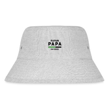 Futur Papa en cours - Bob recyclé Stanley/Stella - gris chiné - Devant