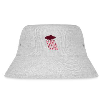 Sturm der Liebe - Stanley/Stella recycelter Bucket Hat - Grau meliert - Vorne
