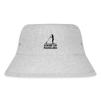 Permanent de pagayeur SUP Paddle Sports nautiques - Bob recyclé Stanley/Stella - gris chiné - Devant