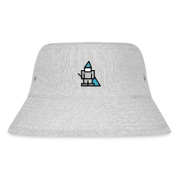 army soldier soldier knight world war world136 - Stanley/Stella Recycled Bucket Hat - heather grey - Front