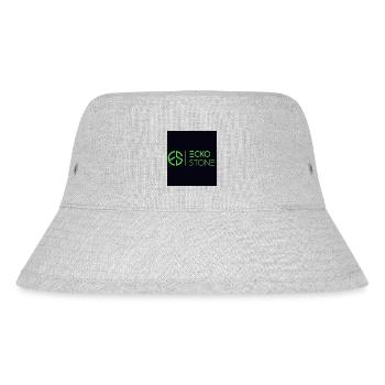 By ecko stone - Stanley/Stella recycelter Bucket Hat - Grau meliert - Vorne