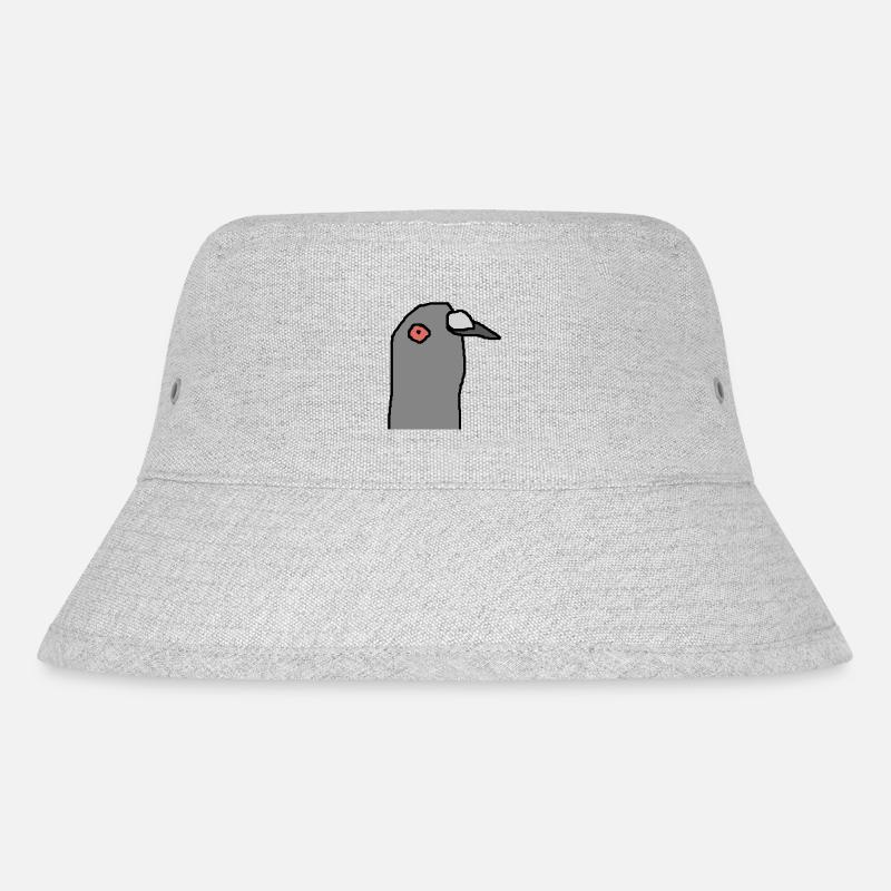 Pigeon - Stanley/Stella Recycled Bucket Hat - heather grey