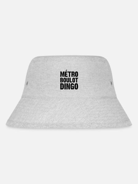 Métro Boulot Dingo - Bob recyclé Stanley/Stella - gris chiné