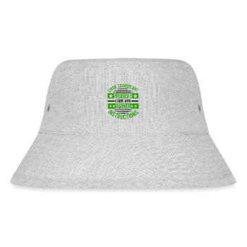 Lebertransplantation Leber-OP Organspender - Stanley/Stella recycelter Bucket Hat - Grau meliert - Vorne