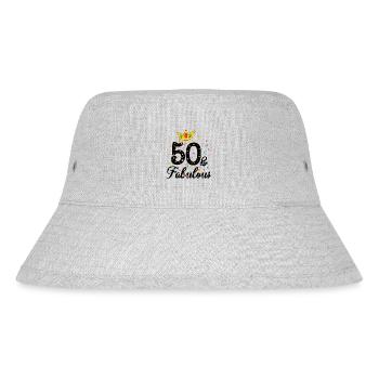 50 Et Fabuleux, 50e anniversaire, cinquante ans - Bob recyclé Stanley/Stella - gris chiné - Devant