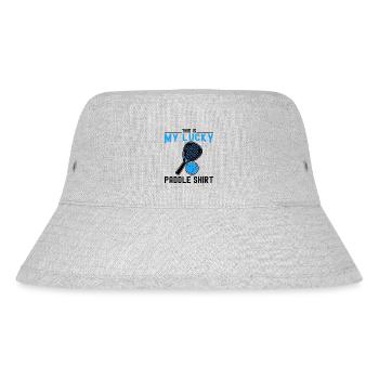 This is my lucky padel t-shirt. Funny - Stanley/Stella Recycled Bucket Hat - heather grey - Front