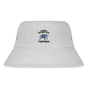 Vogelspinne Spinnen Haustier Vogelspinnen Sammler - Stanley/Stella recycelter Bucket Hat - Grau meliert - Vorne