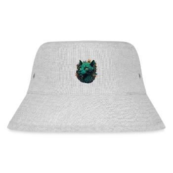 Panter Panter Vintage Gaming - Stanley/Stella recycelter Bucket Hat - Grau meliert - Vorne