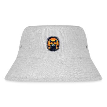 Cat Owner Funny Sayings Valentines Day Cat Lover - Stanley/Stella Recycled Bucket Hat - heather grey - Front