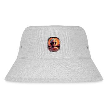 Funny Sayings Bear Family Shirt Down Syndrome Day - Stanley/Stella Recycled Bucket Hat - heather grey - Front