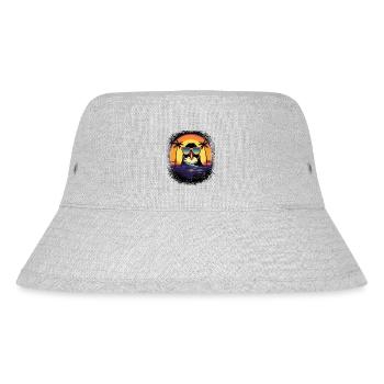 awesome dancing cute penguin cute quote dab move - Stanley/Stella Recycled Bucket Hat - heather grey - Front