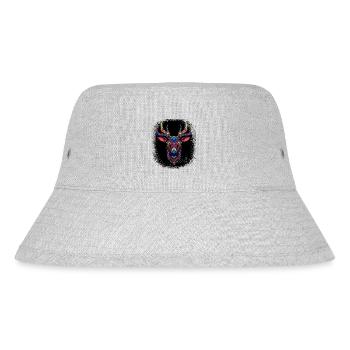 christmas gift women quote christmas gift men - Stanley/Stella recycelter Bucket Hat - Grau meliert - Vorne