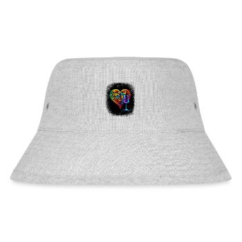 funny quote birthday present idea feminism - Stanley/Stella recycelter Bucket Hat - Grau meliert - Vorne