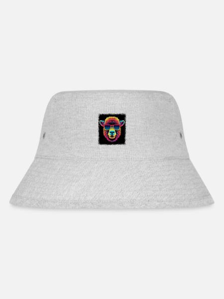 anti nuclear power birthday quote clip - Stanley/Stella recycelter Bucket Hat - Grau meliert
