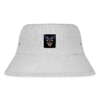 Birthday Scary Fingers Happy Funny - Stanley/Stella Recycled Bucket Hat - heather grey - Front