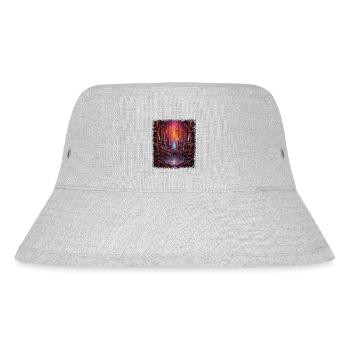 chocolate beasts happy fun present idea - Stanley/Stella Recycled Bucket Hat - heather grey - Front