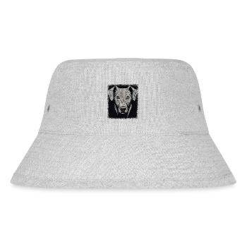 Gift Idea Golden Retriever Awesome - Stanley/Stella Recycled Bucket Hat - heather grey - Front