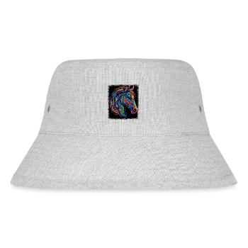 Cool Fun Funny Sayings Witchcraft Morgan - Stanley/Stella Recycled Bucket Hat - heather grey - Front