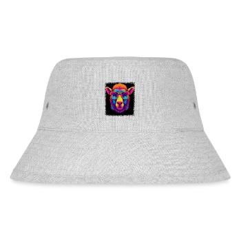 animal born in november anti nuclear power joke - Stanley/Stella recycelter Bucket Hat - Grau meliert - Vorne