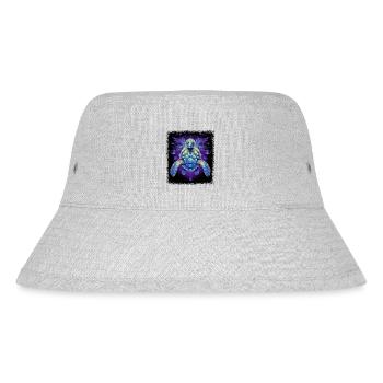 anti war present idea quote awesome bday jokes - Stanley/Stella recycelter Bucket Hat - Grau meliert - Vorne
