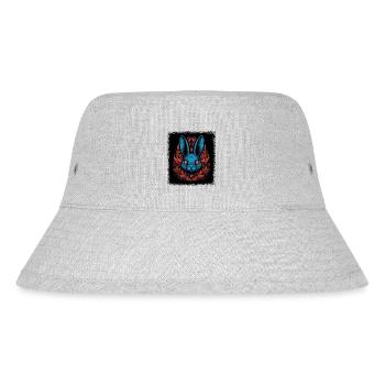 Eastern Bloc Best Fun Happy Green Easter for Men - Stanley/Stella Recycled Bucket Hat - heather grey - Front