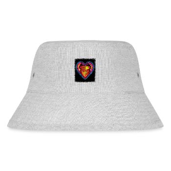Alcoholic Barbeque Bratwurst Fun BBQ Season - Stanley/Stella Recycled Bucket Hat - heather grey - Front