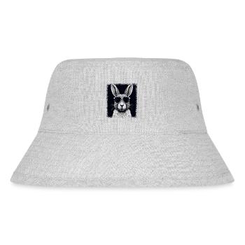 national park christmassy - Stanley/Stella recycelter Bucket Hat - Grau meliert - Vorne