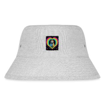 anotter christmas art jokes humor quote gift idea - Stanley/Stella recycelter Bucket Hat - Grau meliert - Vorne