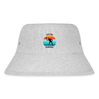 Racqueetball - Stanley/Stella Recycled Bucket Hat - heather grey - Front