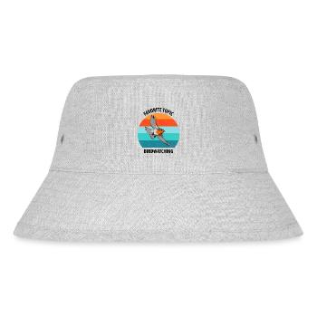 Bird Watching Bird Watching Birding Bird - Stanley/Stella Recycled Bucket Hat - heather grey - Front