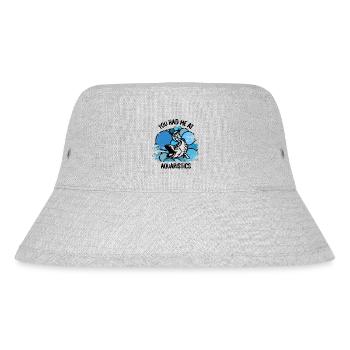 Aquarium Aquarianer Fische Zierfische Aquaristik - Stanley/Stella recycelter Bucket Hat - Grau meliert - Vorne