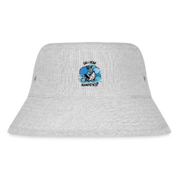Aquarium Aquarianer Fische Zierfische Aquaristik - Stanley/Stella recycelter Bucket Hat - Grau meliert - Vorne